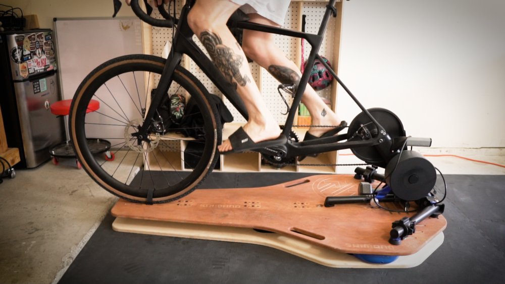 Rocker Plate for Indoor Training by KOM Cycling - Indoor Rocking